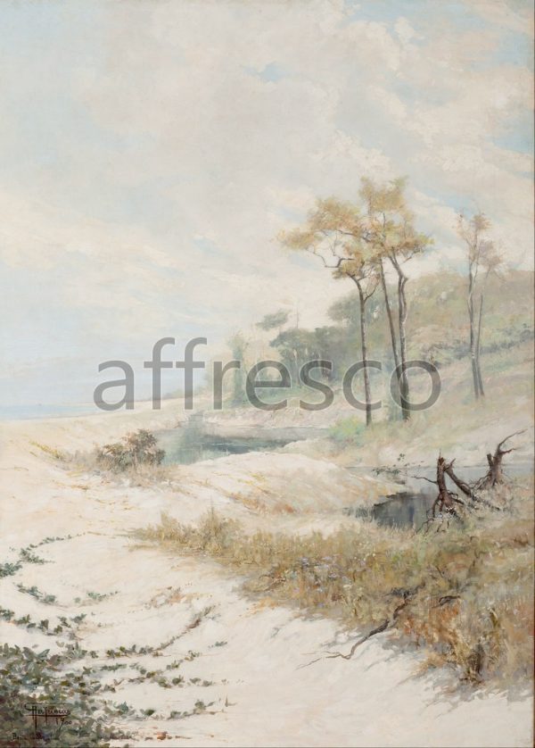 Картина: Antonio Parreiras, Cabralia Bay