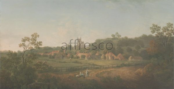 Картина: Arthur Nelson, Вид на деревню
