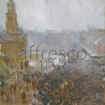 Картина: Артур Стритон, Firemans funeral George Street