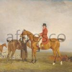 Картина: Benjamin Marshall, George Marquess of Huntly later 5th Duke of Gordon on Tiny