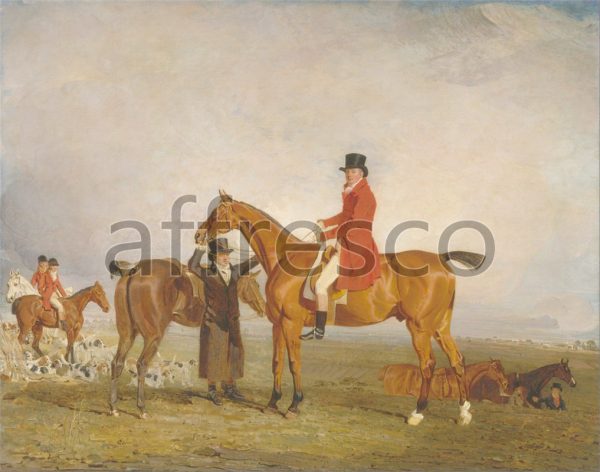 Картина: Benjamin Marshall, George Marquess of Huntly later 5th Duke of Gordon on Tiny