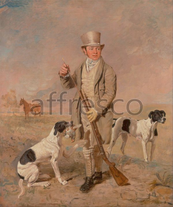 Картина: Benjamin Marshall, Portrait of a Sportsman Possibly Richard Prince