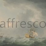 Картина: Charles Brooking, English Ships Under Sail in a Very Light Breeze