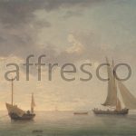 Картина: Charles Brooking, Lugger and a Smack in Light Airs