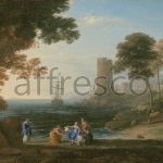 Картина: Клод Лоррен, Coast View with the Abduction of Europa