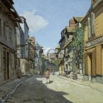 Картина: Клод Моне, Рю-де-ла Баволь
