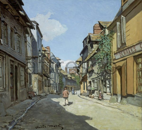 Картина: Клод Моне, Рю-де-ла Баволь