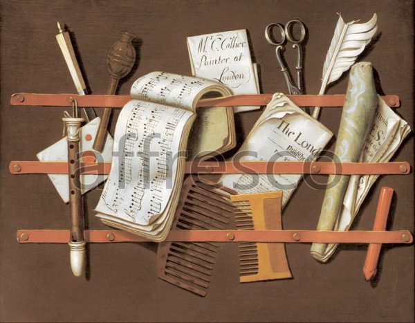 Картина: Edward Collier, Letter rack