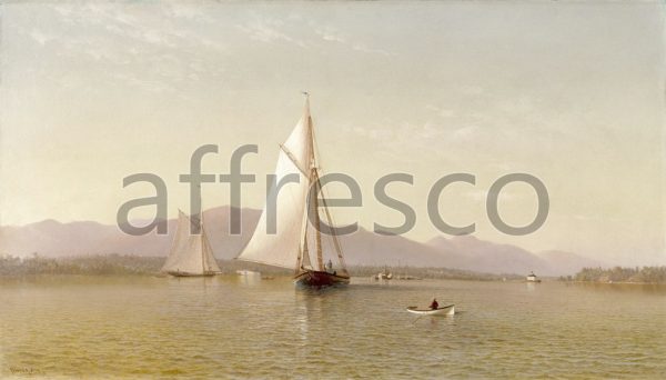 Картина: Francis Augustus Silva, The Hudson at the Tappan Zee