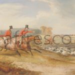 Картина: Francis Calcraft Turner, Bachelors Hall Full Cry