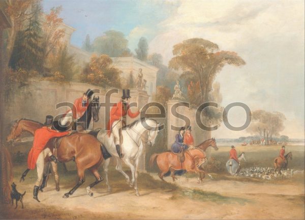 Картина: Francis Calcraft Turner, Bachelors Hall The Meet