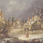 Картина: Джордж Смит Армфилд, Зимний пейзаж