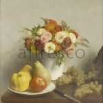 Картина: Henri Fantin Latour, Flowers and Fruit