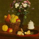 Картина: Henri Fantin Latour, Flowers and Fruit 3
