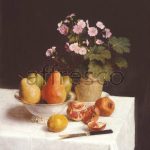 Картина: Henri Fantin Latour, Still life
