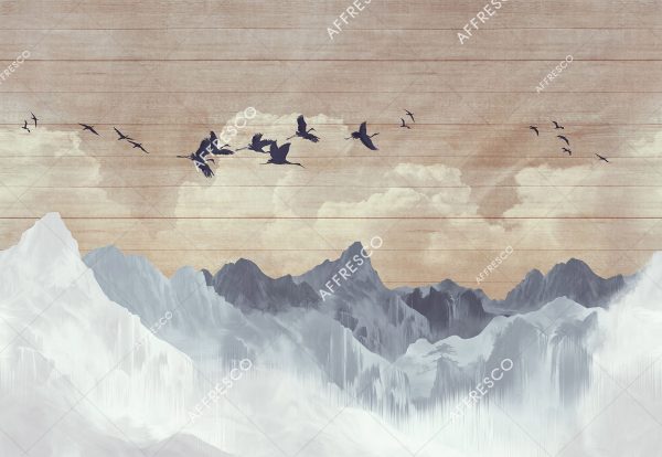 Пейзаж на досках , арт. ID137757