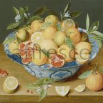 Картина: Jacob van Hulsdonck Flemish, Still Life with Lemons Oranges and a Pomegranate