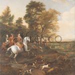 Картина: Jan Wyck, Hare Hunting
