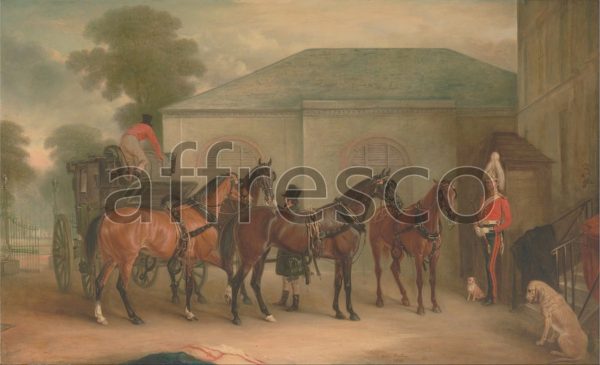 Картина: John Ferneley, The Drag of Sir Watkin Williams Wynn