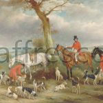 Картина: John Ferneley, Thomas Wilkinson with the Hurworth Foxhounds