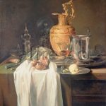 Картина: Kalf Willem, Still Life with Ewer Vessels and Pomegranate