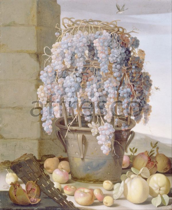 Картина: Luca Forte, Still Life with Grapes and other Fruit