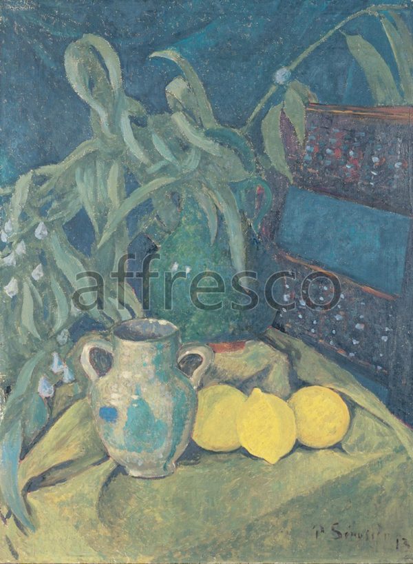 Картина: Paul Serusier, Synchronie en vert Synchrony in Green