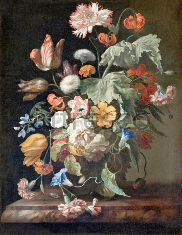 Картина: Rachel Ruysch, Still Life with Flowers