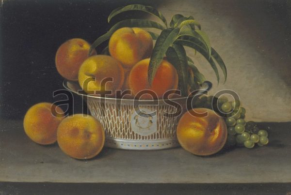 Картина: Raphaelle Peale, Still Life with Peaches