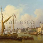 Картина: Samuel Scott, The Thames and the Tower of London Supposedly on the Kings Birthday