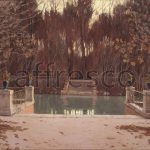 Картина: Сантьяго Русиньол, The Landing Stage