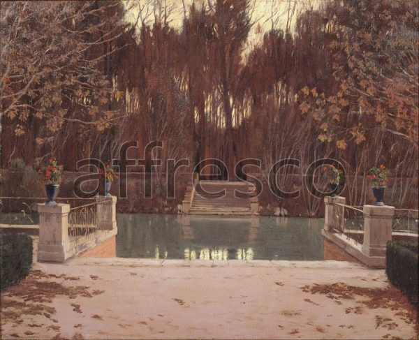 Картина: Сантьяго Русиньол, The Landing Stage