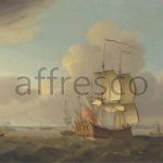 Картина: Thomas Mellish, Shipping in the Thames Estuary