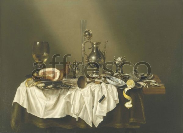 Картина: Willem Claesz Heda, Banquet Piece with Ham