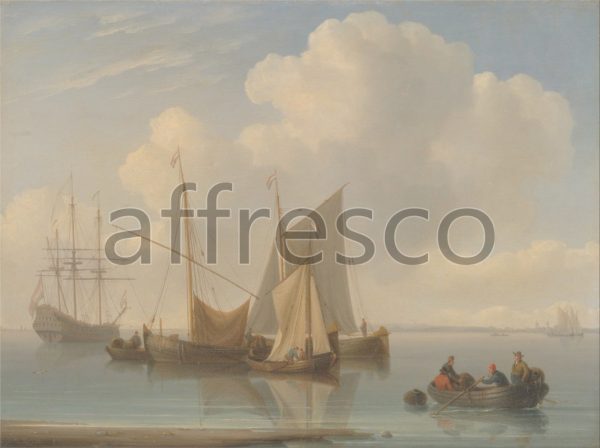 Картина: William Anderson, Dutch Sailing Vessels