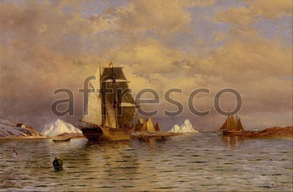 Картина: William Bradford, Looking out of Battle Harbor