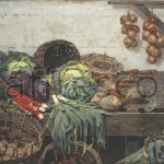 Картина: William York MacGregor, The Vegetable Stall