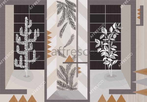 Растительный модерн , арт. ID139402